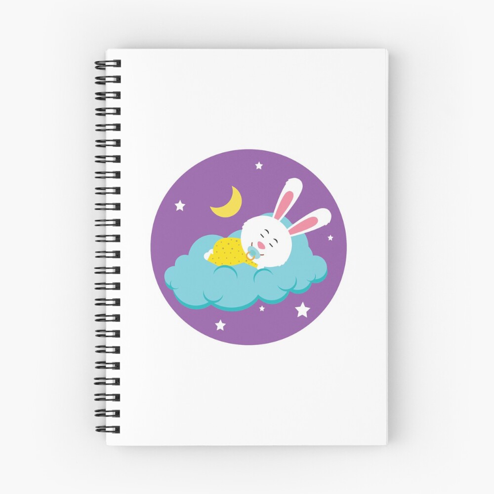 Item preview, Spiral Notebook designed and sold by RiaRabbit.