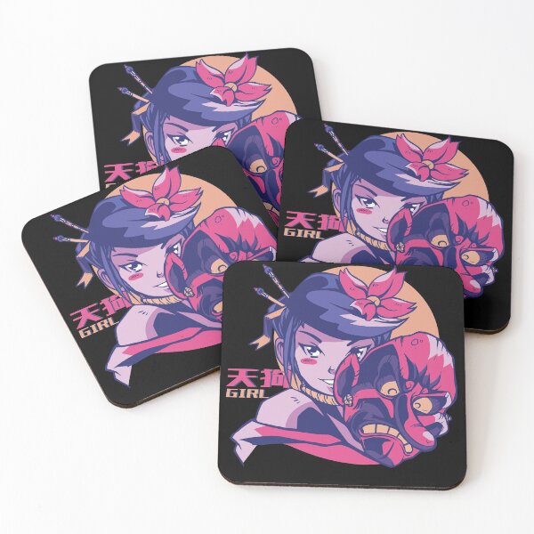 Item preview, Anime girl with mask designed and sold by Frergo.