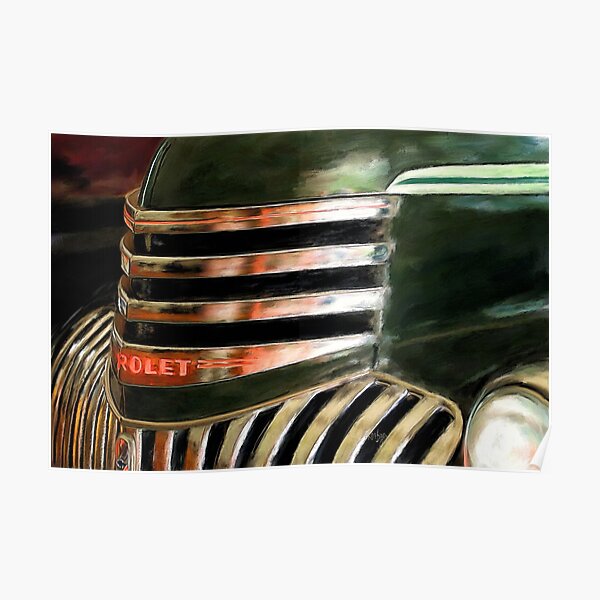 See The USA In A Chevrolet - Painterly Poster