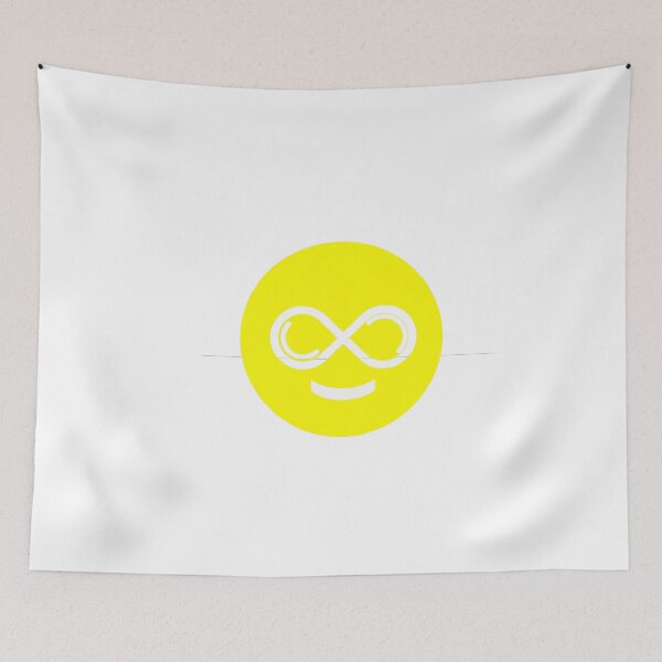 Item preview, infinity smiley face designed and sold by TheLazyFarmer.
