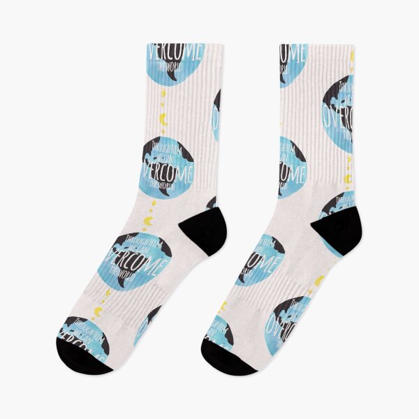 Item preview, Through Him we can overcome the world designed and sold by Nataliatcha.