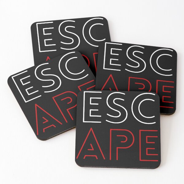 Item preview, Escape Minimalist Word Design designed and sold by sam1special.