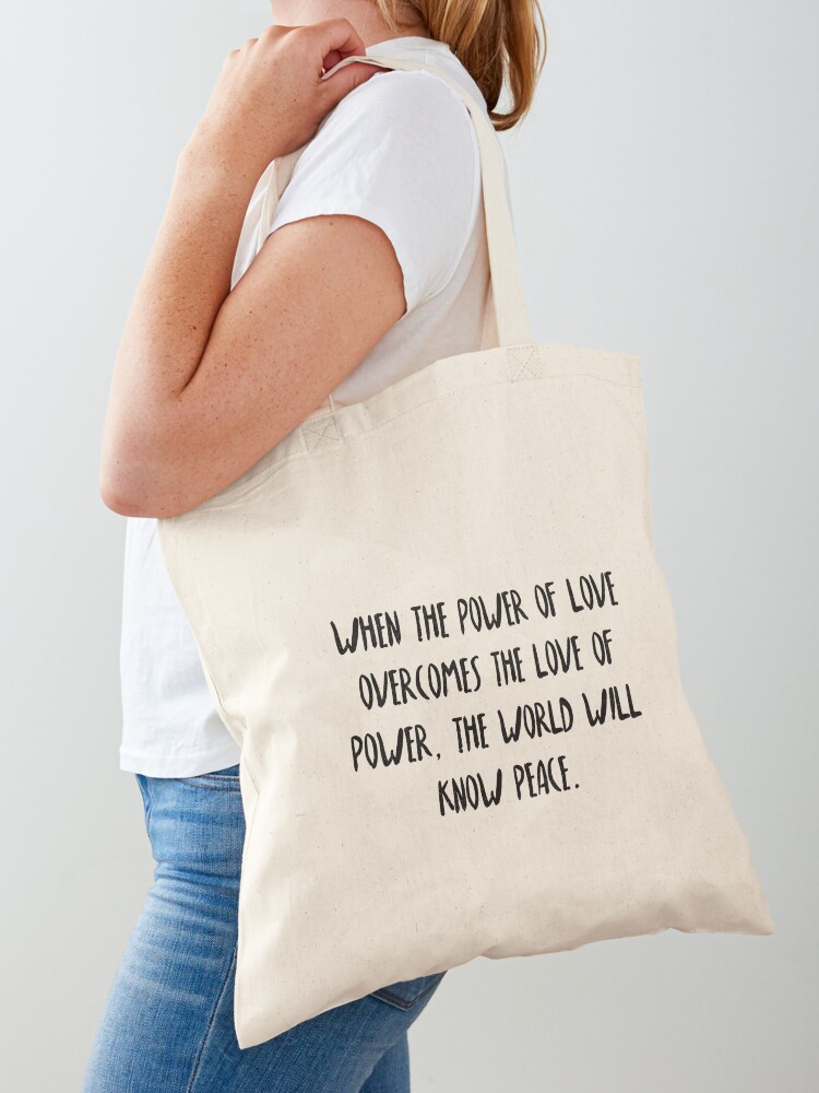 Overcome The World Tote Bag