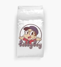 Bobby Boy Logic rapper graphic art Duvet Cover