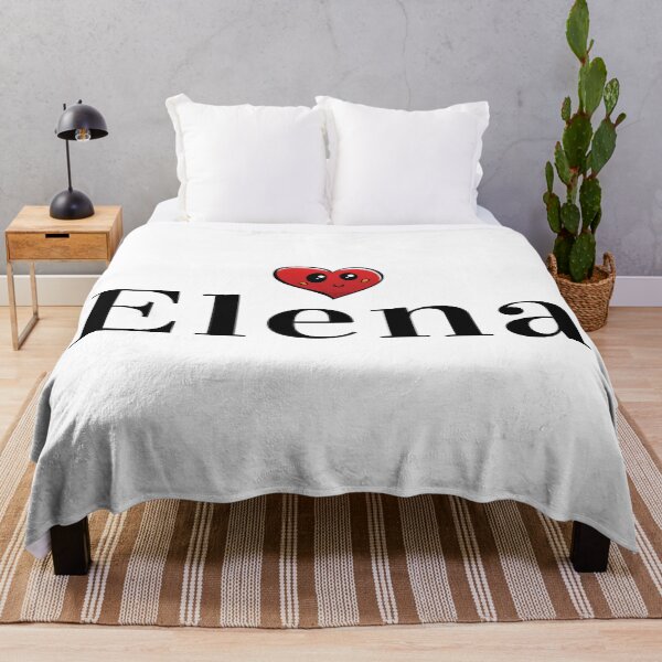 Item preview, Elena Cute Heart Name  Elena Meaning Shining Light  designed and sold by ProjectX23.
