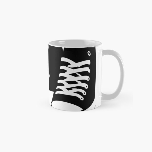 Zapatillas negro-blanco Taza clásica