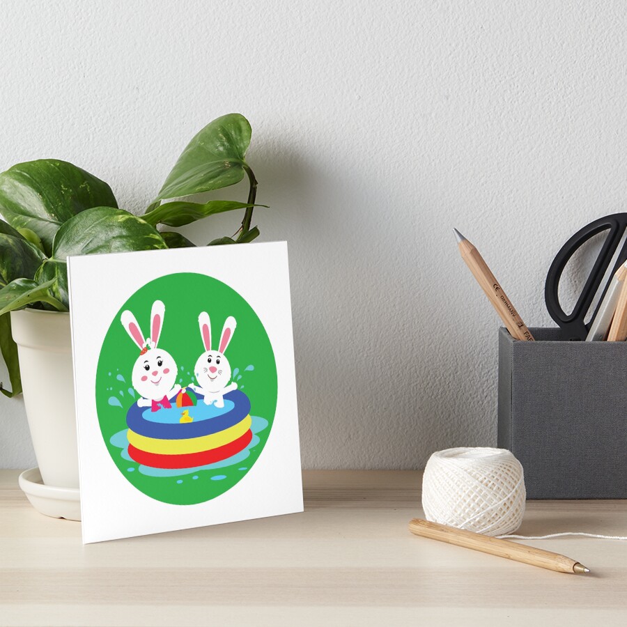 Item preview, Art Board Print designed and sold by RiaRabbit.