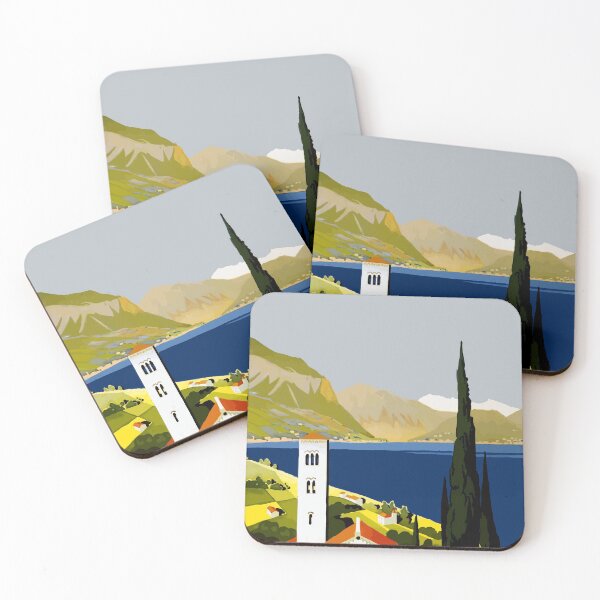 Item preview, ITALIAN LAKES designed and sold by stickart-marek.