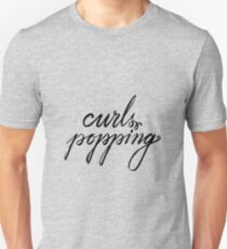 Curls Popping Unisex T-Shirt