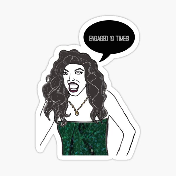 19 times Sticker