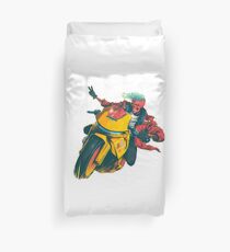 Confessions of a Dangerous Mind Logic rapper album cover art Duvet Cover