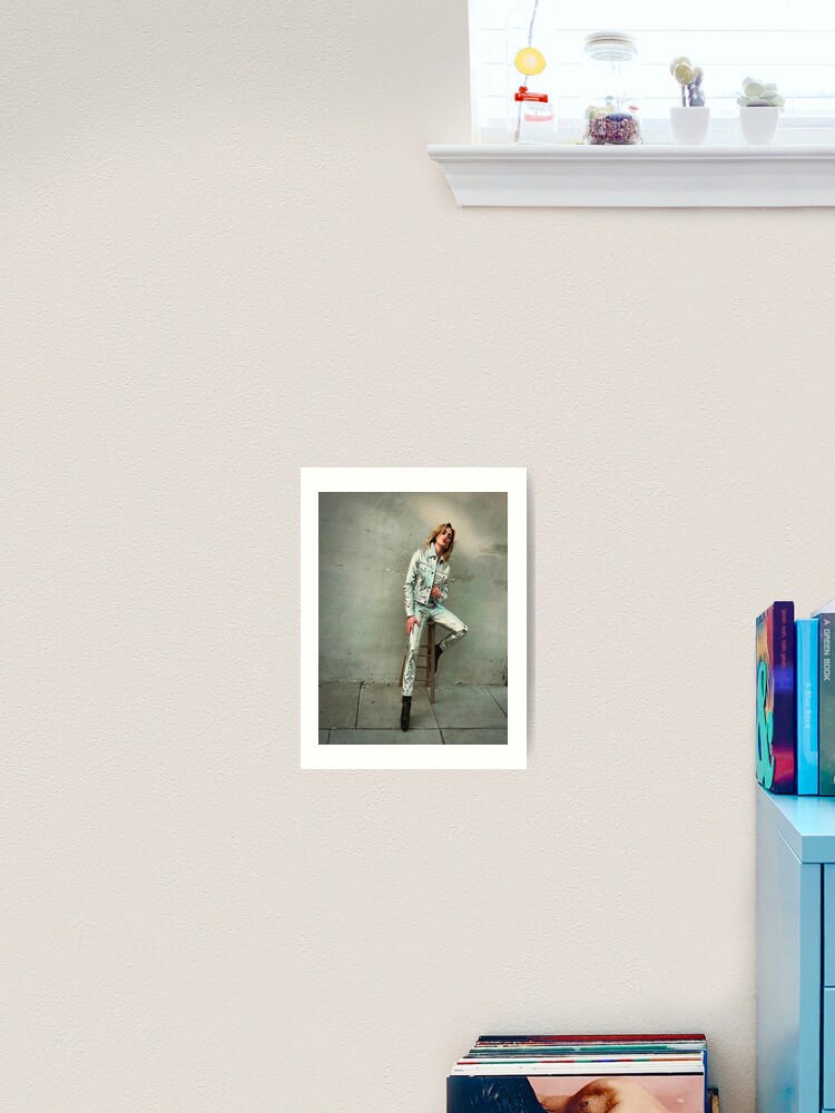 Caity Lotz Instagram Art Print By Meganjade23 Redbubble