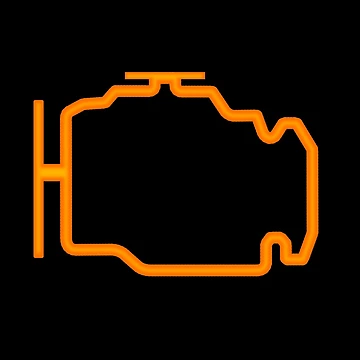 Artwork thumbnail, Check Engine Warning light by RJWautographics