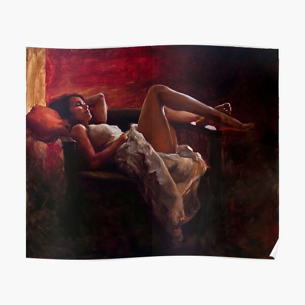 Sitting by the Fire Poster
