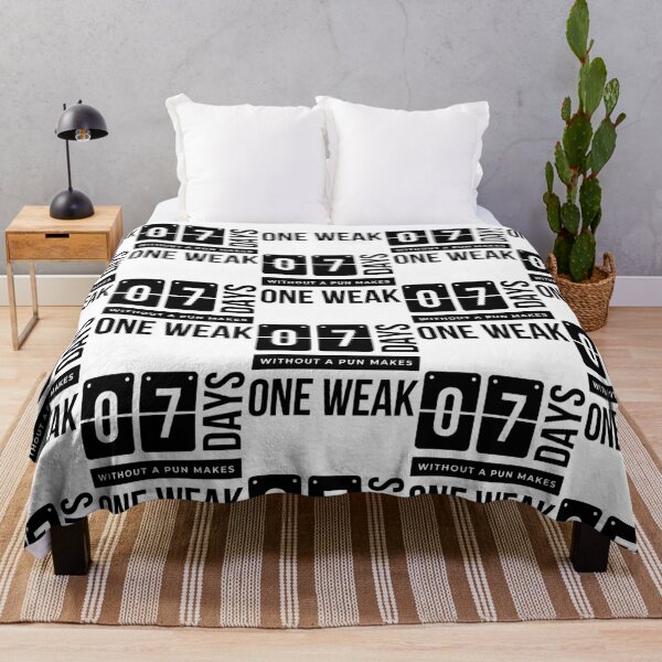 Item preview, 7 Days Without a Pun Makes one Weak designed and sold by RIVEofficial.
