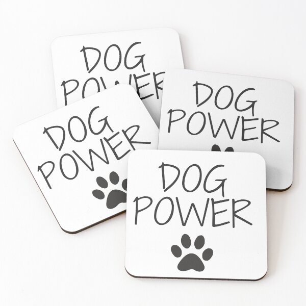 Item preview, Dog Power, White, Dog Power, White designed and sold by Fiesta1000.