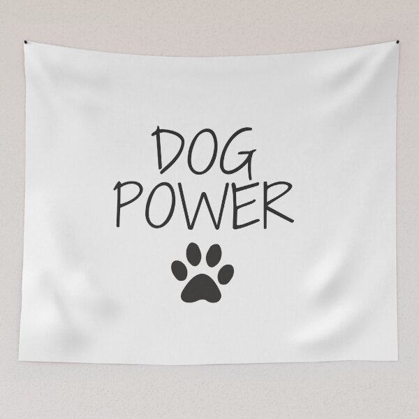 Item preview, Dog Power, White, Dog Power, White designed and sold by Fiesta1000.