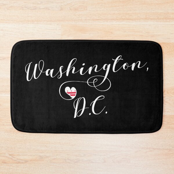 Item preview, Washington, D.C. Flag Heart, District of Columbia designed and sold by Celticana.