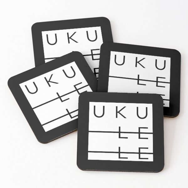 Item preview, Ukulele Square Logo designed and sold by Vuriah-Tee.