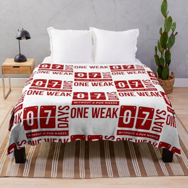 Item preview, 7 Days Without a Pun Makes one Weak designed and sold by RIVEofficial.