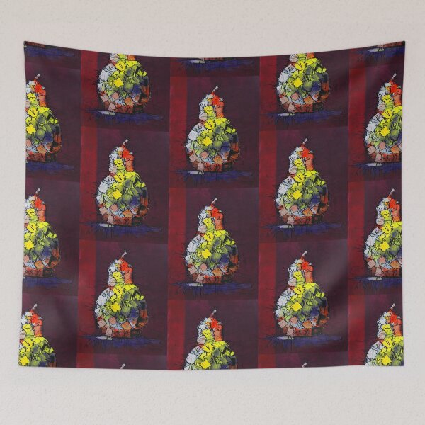 Item preview, Entropic Pear By Artguru 0230, 22 X 28, - Acrylic On Paper designed and sold by Art Guru.