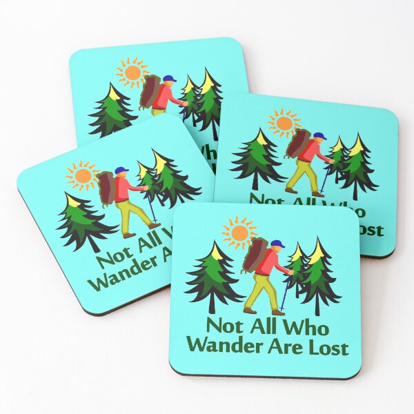 Item preview, Not All Who Wander Are Lost designed and sold by GorillaFarm.