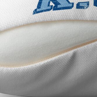 Alternate view of KC - block abv - 9 Throw Pillow