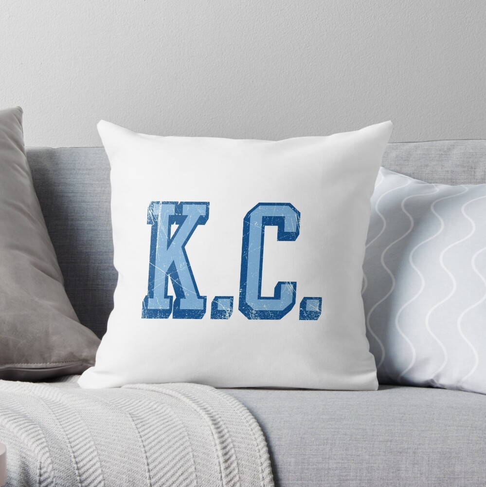 KC - block abv - 9 Throw Pillow