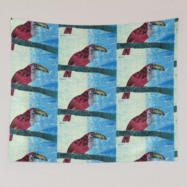 Item preview, Tropical Bird By Artguru 0226, 28 X 22, - Acrylic On Paper designed and sold by Art Guru.