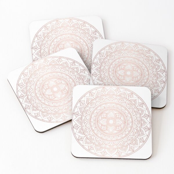 Item preview, Bali Mandala - Rose Gold designed and sold by annelouw.