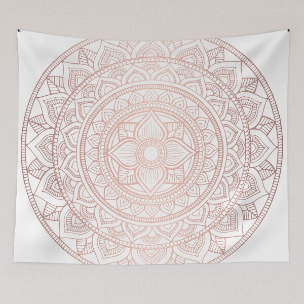 Item preview, Bali Mandala - Rose Gold designed and sold by annelouw.