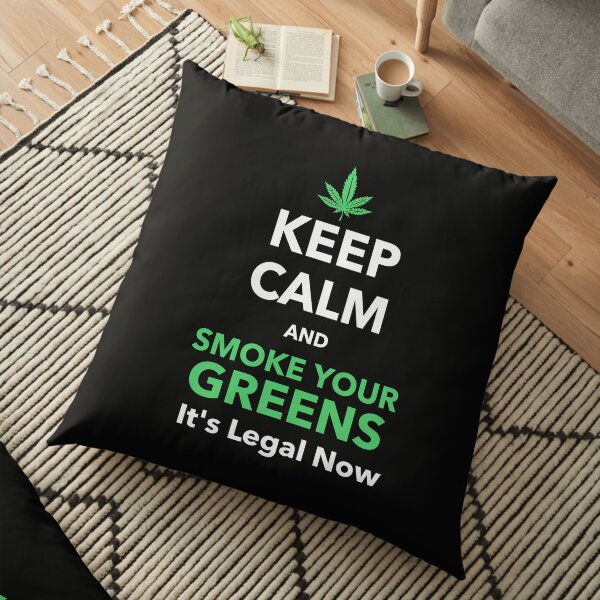 Marijuana Floor Pillow
