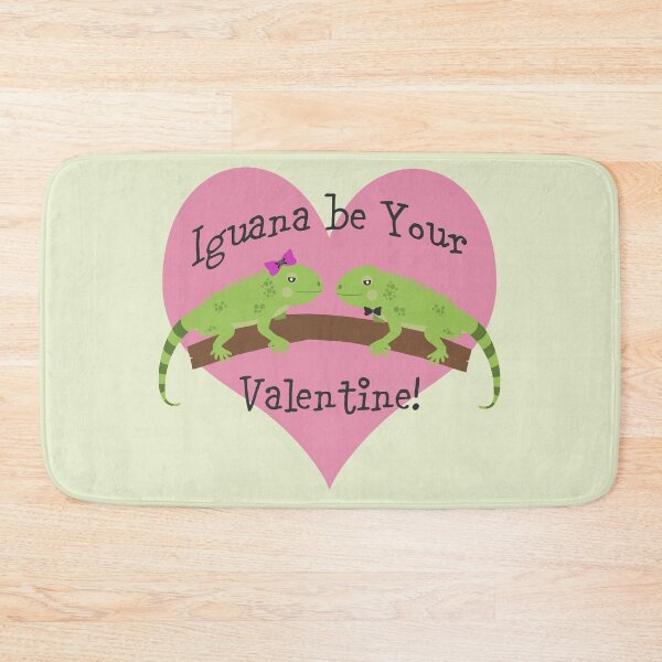 Item preview, Cute and Funny Iguana Be Your Valentine designed and sold by Hedgie Designs.