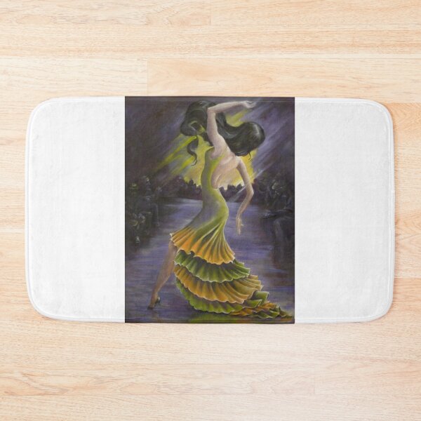 Item preview, Night in Havana, Orange and Green Dancer designed and sold by art-by-salazar.