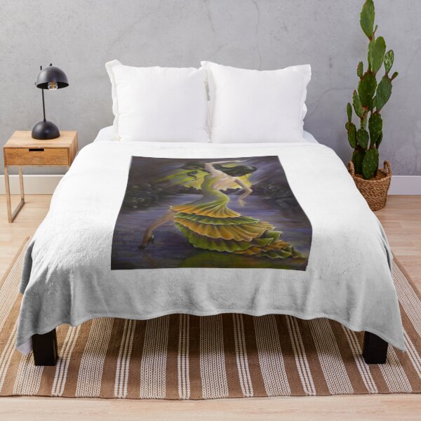 Item preview, Night in Havana, Orange and Green Dancer designed and sold by art-by-salazar.