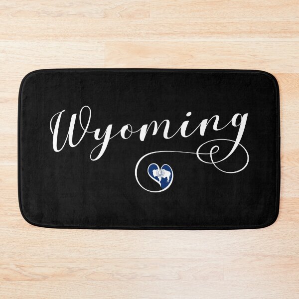 Item preview, Wyoming State Flag Heart, I Love Wyoming designed and sold by Celticana.