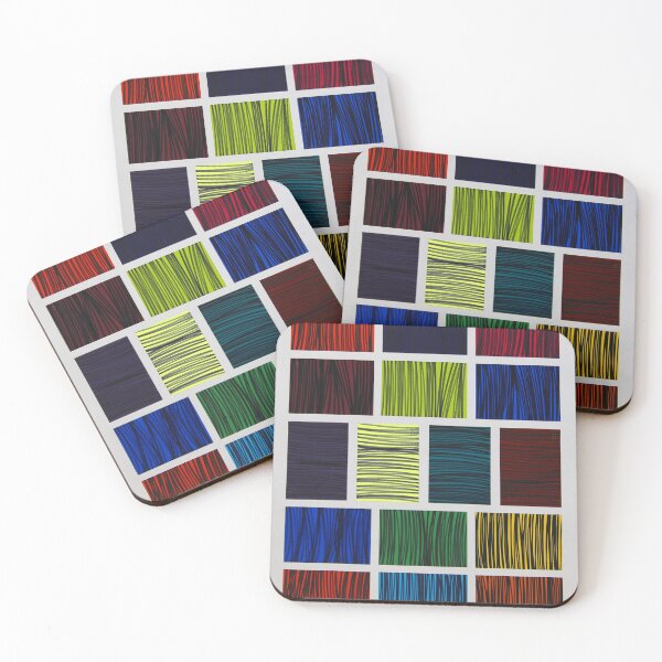 Item preview, Color Blocks By Artguru 0222, 22 X 28, - Acrylic On Paper designed and sold by Art Guru.