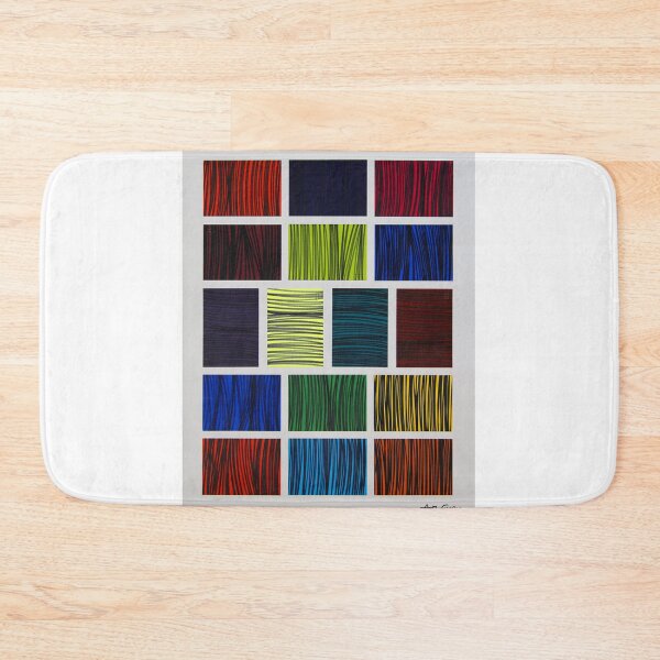 Item preview, Color Blocks By Artguru 0222, 22 X 28, - Acrylic On Paper designed and sold by Art Guru.