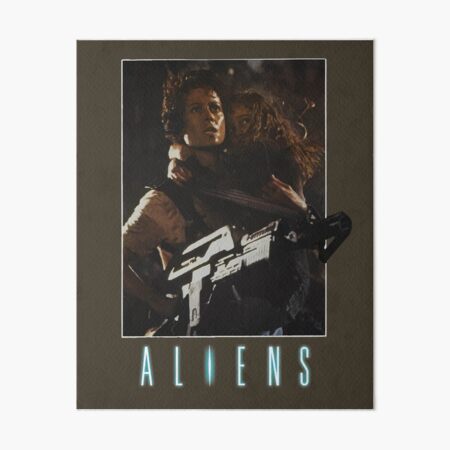Aliens - Ripley & Newt Art Board Print