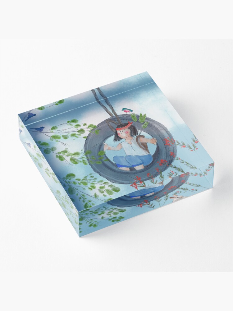 Alternate view of Adventurous Acrylic Block