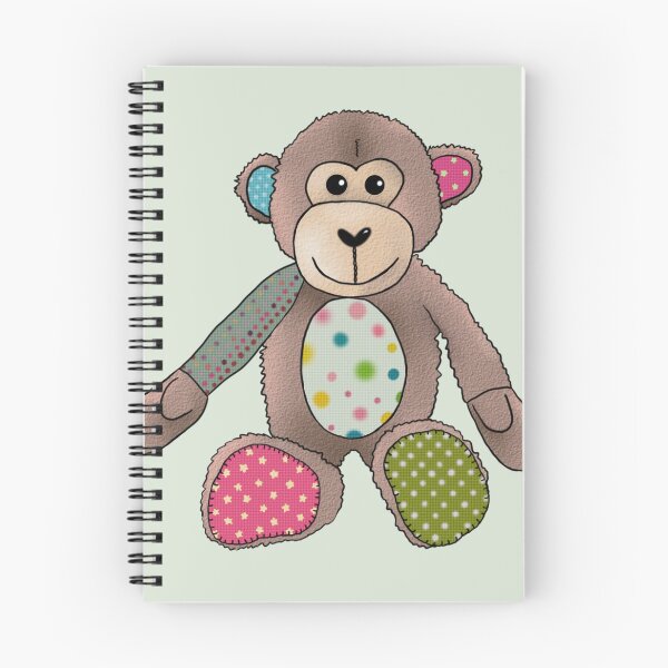 Item preview, colorful monkey designed and sold by Blumchen.