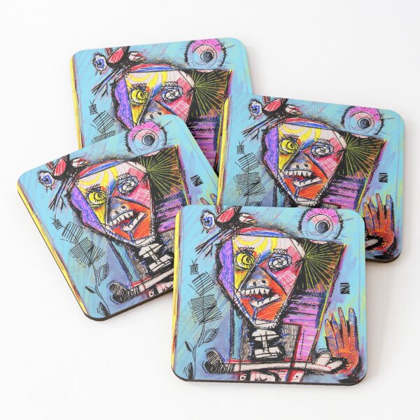 Item preview, Skull By Artguru 0208, 22 X 28, - Acrylic On Paper designed and sold by Art Guru.