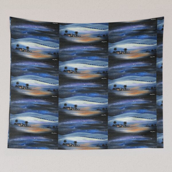 Item preview, Night Scene By Artguru 0204, 28 X 22, - Acrylic On Paper designed and sold by Art Guru.