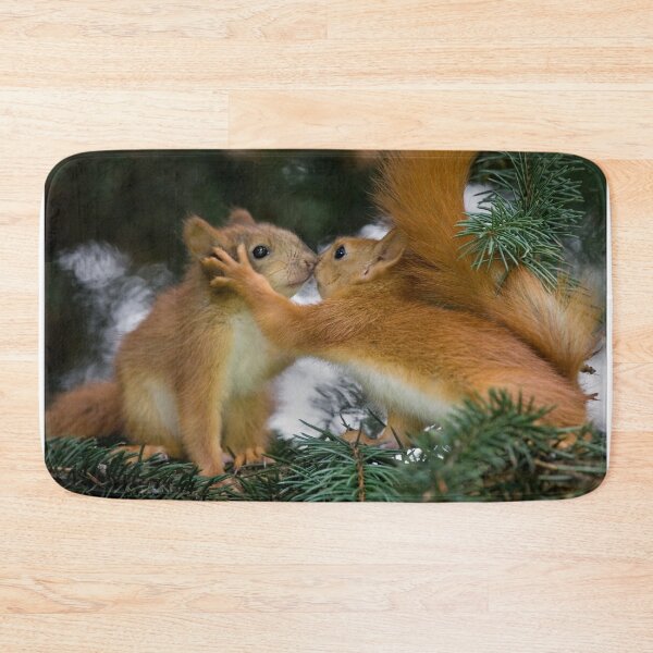 Item preview, Baby Squirrel Kiss designed and sold by Sergey Bezberdy.