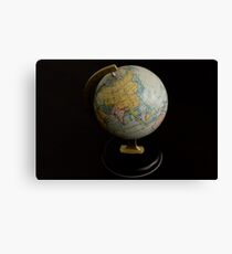 where in the world...? Canvas Print