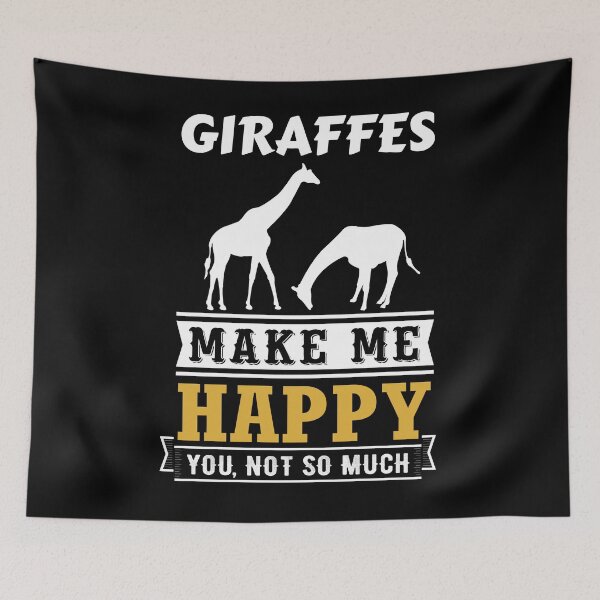 Item preview, Giraffes make me happy designed and sold by 1681830934131.