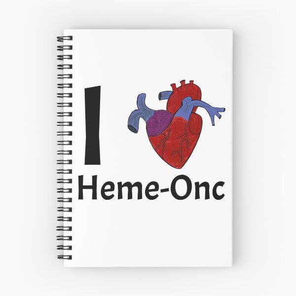 Item preview, I Love Heme-Onc Heart designed and sold by HoldMyTees.