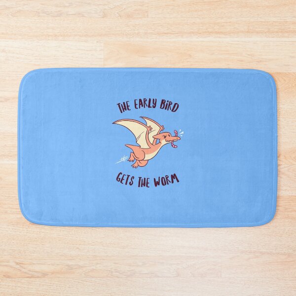 Item preview, The Early Bird Gets The Worm Pterodactyl designed and sold by Yipptee Shirts.