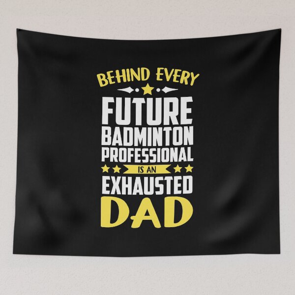 Item preview, Professional badminton player - exhausted dad - funny designed and sold by 1681830934131.