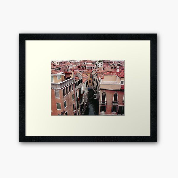 VENEZIA e un suo Rio.italy - europa - 3500 visualizzaz.agosto 2013 . Featured in Italia 500+-. VETRINA RB EXPLORE 5 MARZO 2012 - Framed Art Print